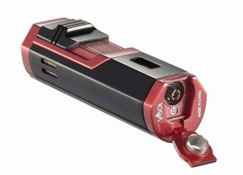 Andes Triple Torch Cigar Lighter - Red and Black