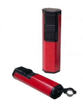 Apex Lighter - Black and Red