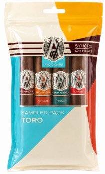 AVO Syncro Toro Selection 4-Cigar Sampler Fresh Pack