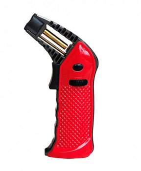 Bazooka Red Desktop Cigar Torch Lighter