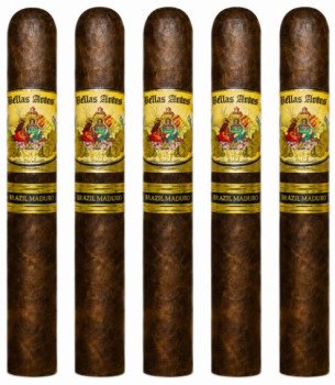 Bellas Artes Brazil Maduro Gordo 5-Pack