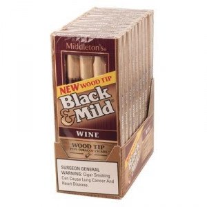 Black & Mild Wood Tip Wine Packs