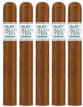 Buffalo Ten Natural Habano Toro 5-Pack