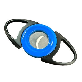 Bullseye Blue Double Guillotine Cigar Cutter