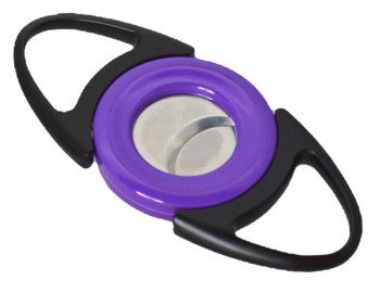 Bullseye Purple Double Guillotine Cigar Cutter
