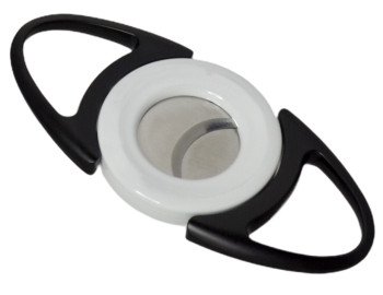 Bullseye White Double Guillotine Cigar Cutter