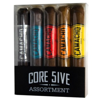 Camacho Bold Core Toro 5 Cigar Sampler