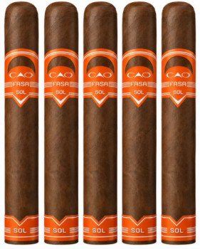 CAO FASA Sol Toro 5-Pack
