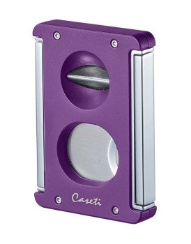 Caseti Trident X 3-in-1 Cigar Cutter - Purple