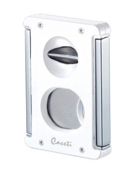 Caseti Trident X 3-in-1 Cigar Cutter - White