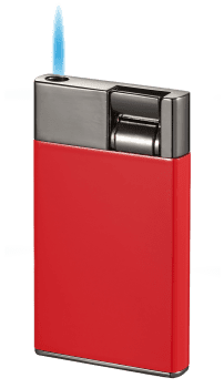 Cougar Single Flame Cigar Lighter - Red & Gunmetal