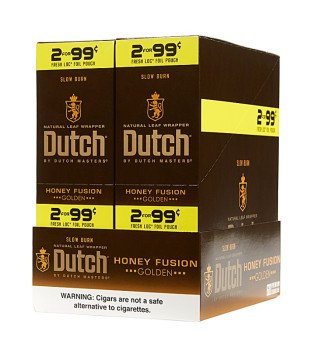 Dutch Masters Cigarillos Honey Fusion 2 for $0.99