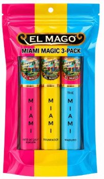 El Mago Miami Magic 3-Cigars Sampler