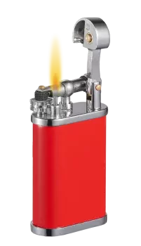 Elegance Red Soft Flame Flint Lighter