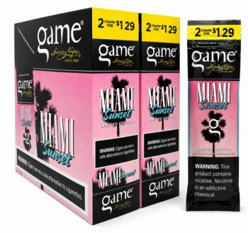 Garcia y Vega Game Cigarillos Miami Sunset