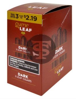 Garcia y Vega Game Leaf Cigarillos Dark