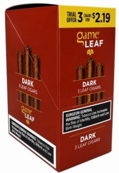 Garcia y Vega Game Leaf Cigarillos Dark