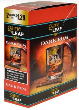 Garcia y Vega Game Leaf Cigarillos Dark Rum