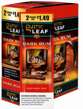 Garcia y Vega Game Leaf Cigarillos Dark Rum