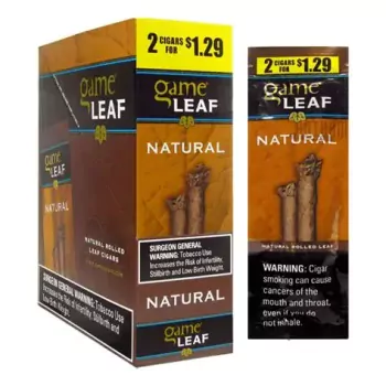 Garcia y Vega Game Leaf Cigarillos Natural