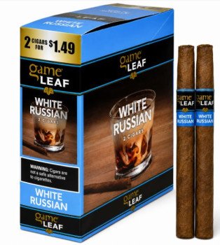 Garcia y Vega Game Leaf Cigarillos White Russian 2 for $1.49