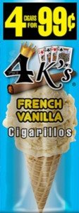 Good Times Cigarillos 4 Kings French Vanilla