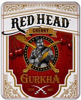 Gurkha Red Head Cherry Tin