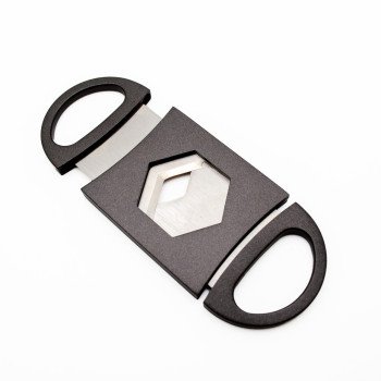Hex 2 Double Guillotine Cigar Cutter - Gunmetal