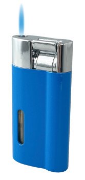 Iguana Single Torch Flame Lighter - Blue