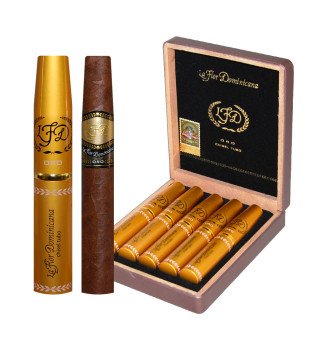 La Flor Dominicana Oro Chisel Tubo