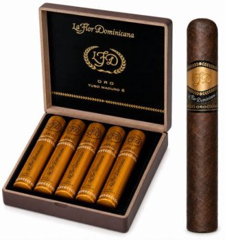 La Flor Dominicana Oro Tubo Maduro No. 6