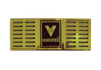 Large Cigar Humidifier Gold