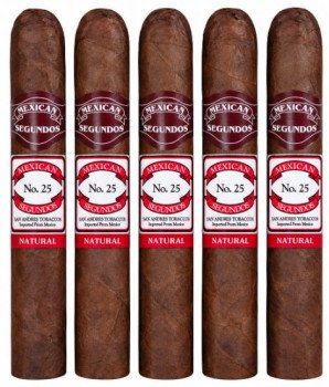Mexican Segundos Maduro No. 25 5-Pack