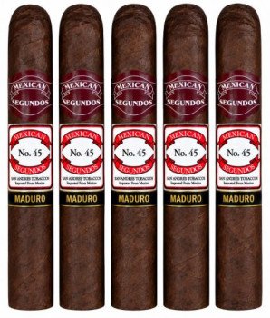 Mexican Segundos Maduro No. 45 5-Pack
