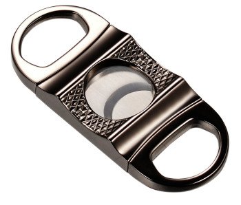 Montana Gunmetal Double Guillotine Cigar Cutter