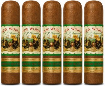 New World Cameroon Double Robusto 5-Pack