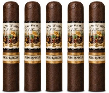 New World Puro Especial Robusto 5-Pack