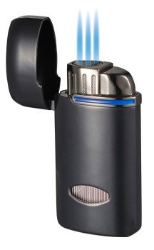 Panda Triple Flame Cigar Lighter - Black