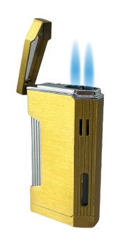Pelican Dual Torch Flame Lighter - Gold