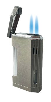 Pelican Dual Torch Flame Lighter - Gunmetal