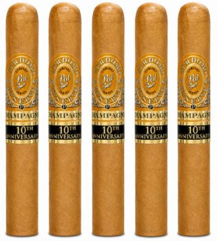 Perdomo 10th Anniversary Champagne Series Connecticut Epicure 5-Pack