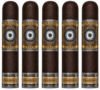 Perdomo Habano Bourbon Barrel Aged Maduro Robusto 5-Pack