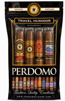 Perdomo Travel Humidor Sungrown