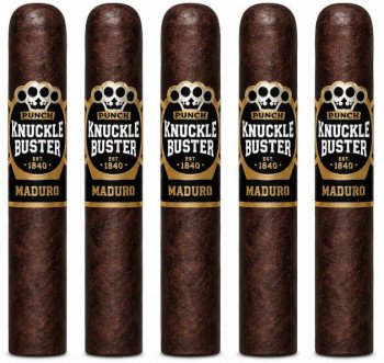 Punch Knuckle Buster Maduro Robusto 5-Pack
