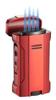 Rhino 2.0 Red Quad Flame Cigar Lighter