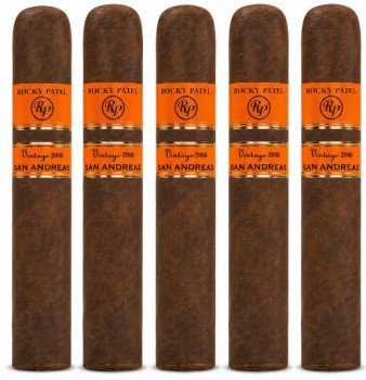 Rocky Patel Vintage 2006 San Andreas Robusto 5-Pack