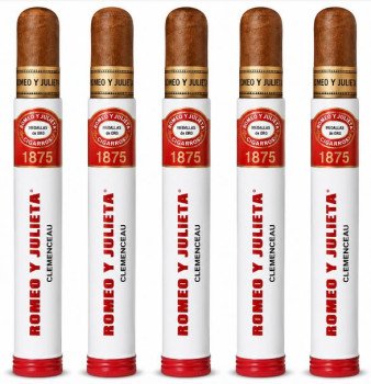 Romeo y Julieta Clemenceau en Tubo 5-Pack