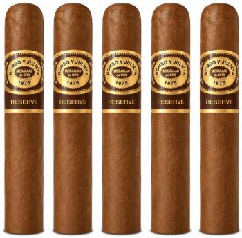Romeo y Julieta Reserve Robusto 5-Pack