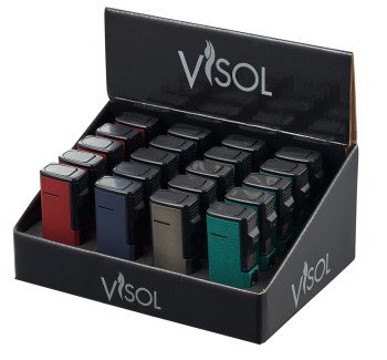 Sledge Color Retail Prepack - 20 Cigar Lighters