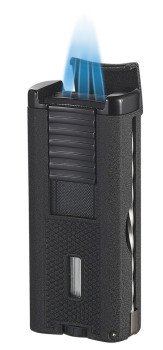 Striker Triple Torch Flame Lighter - Black